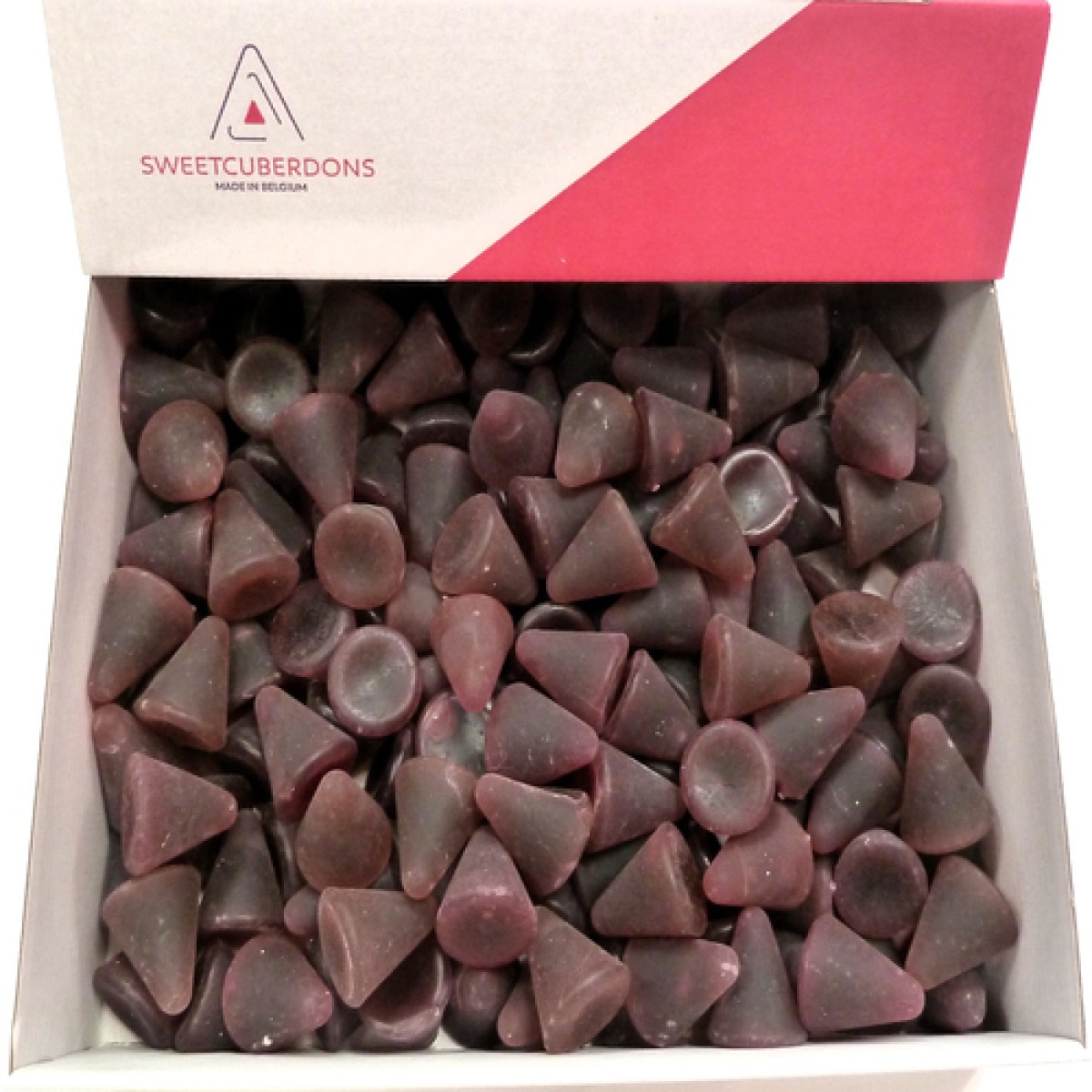 Cuberdons origneel framboos 1kg veganistisch
